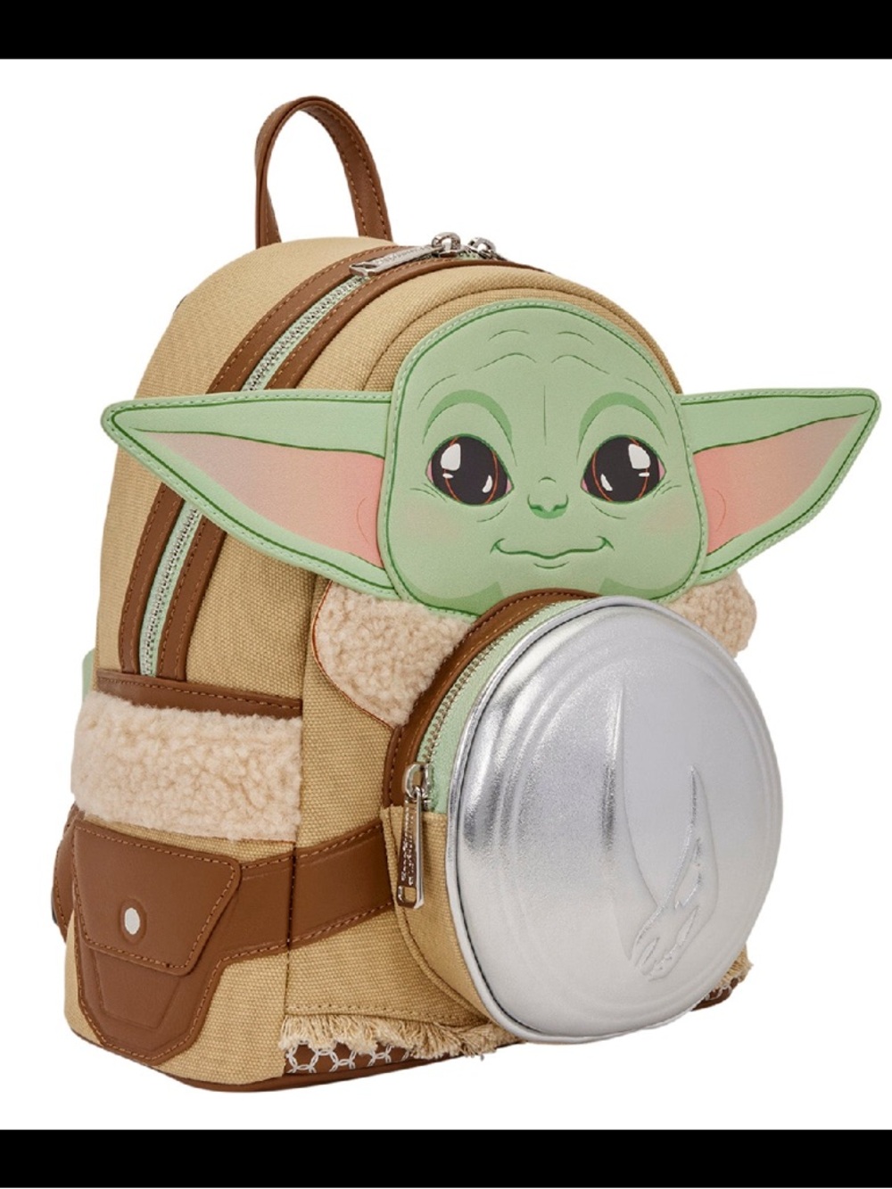 Loungefly Star Wars The Mandalorian Grogu & Anzellan Mini Backpack